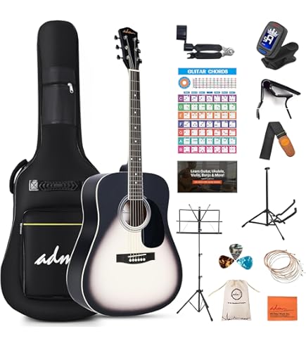 Amazon | 弥音閣41インチ総単板ギター,オールアコースティックギター